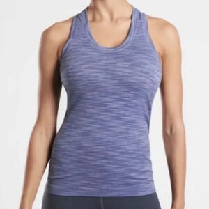 Athleta Momentum Tank Spacedye, Dusk Purple, Size XS